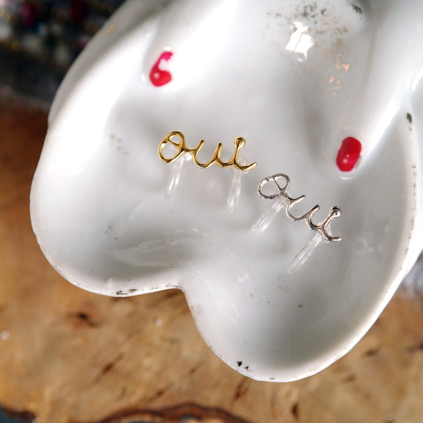Oui ピアス/イヤリング