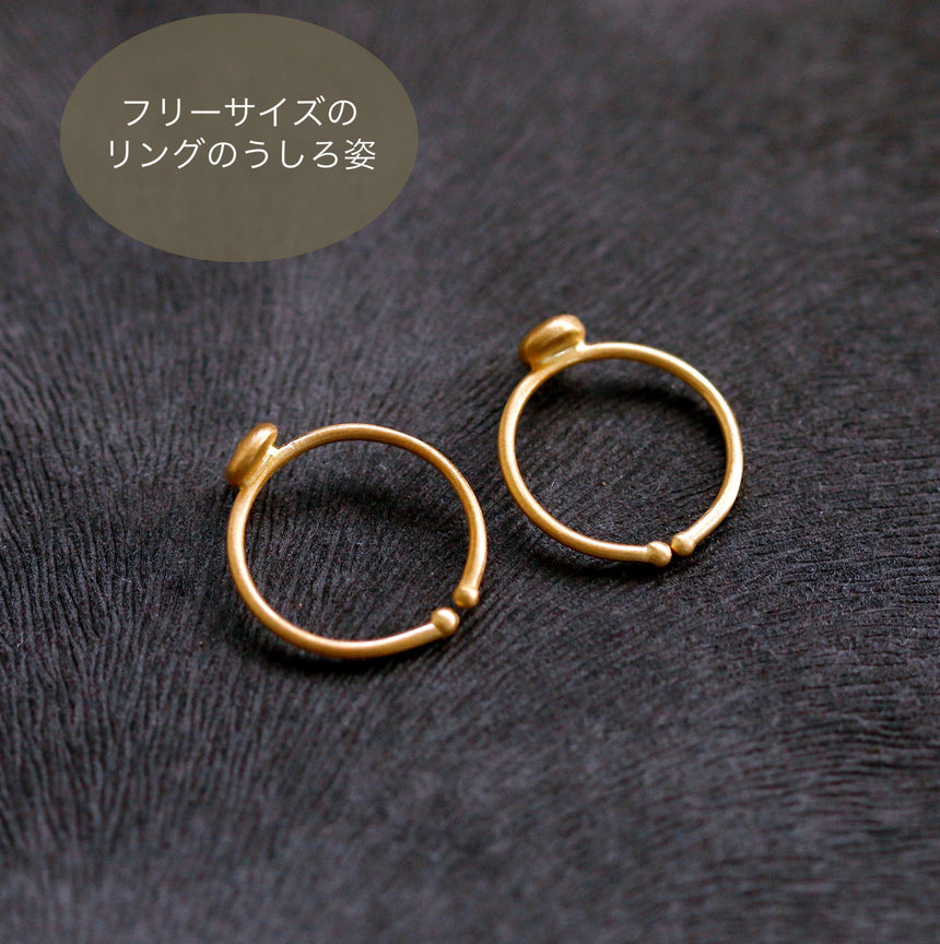 おとぼけスカルのリング