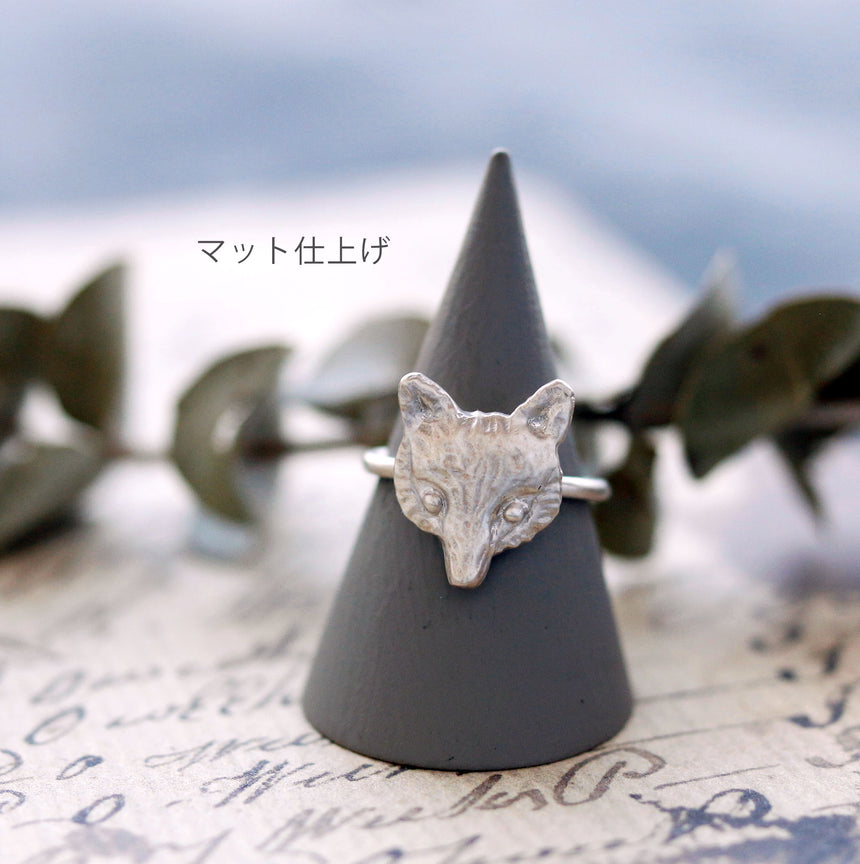 キツネのリング(silver925)