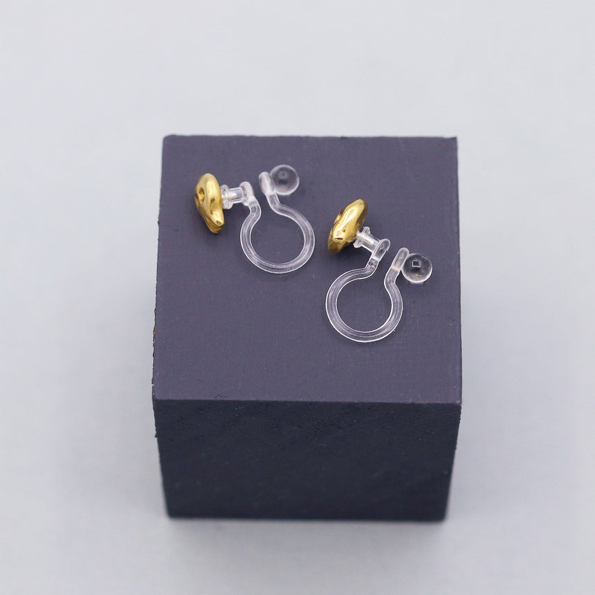 おとぼけスカルのピアス/イヤリング