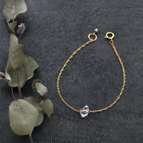 ハーキマーダイヤモンドのブレスレット – leap Jewellery