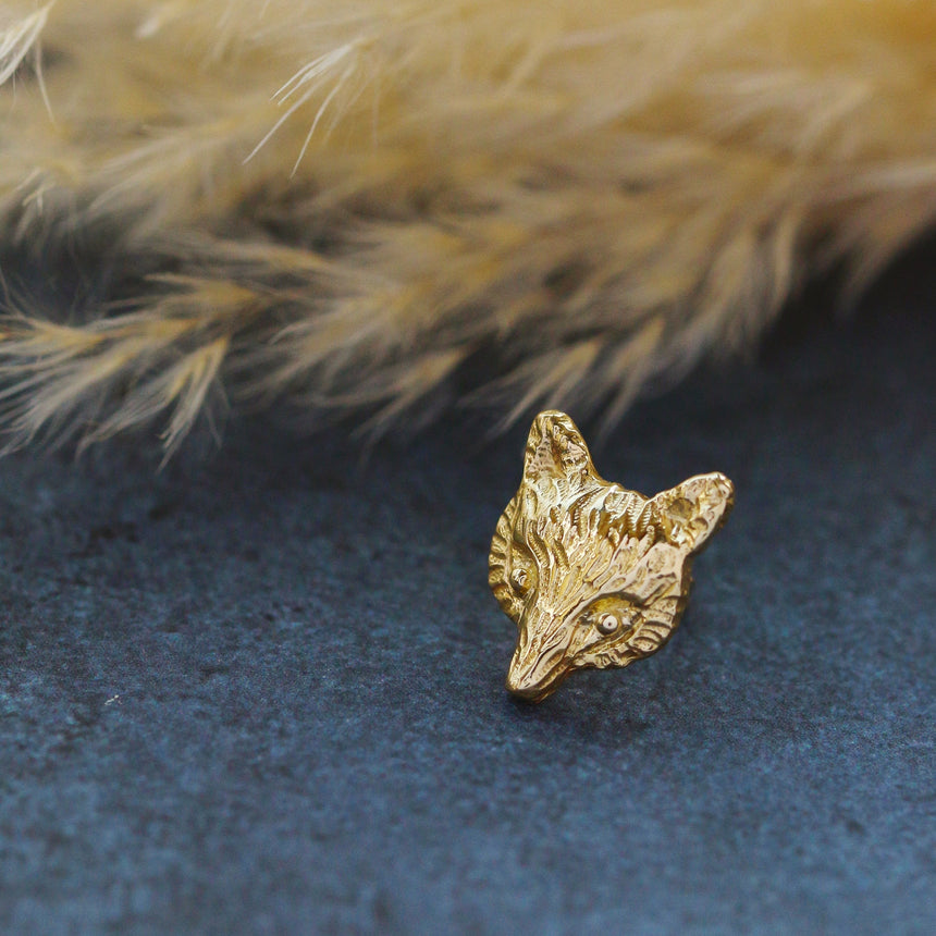 キツネのピアス/イヤリング