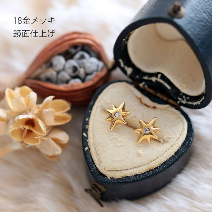 いちばん星のピアス/イヤリング