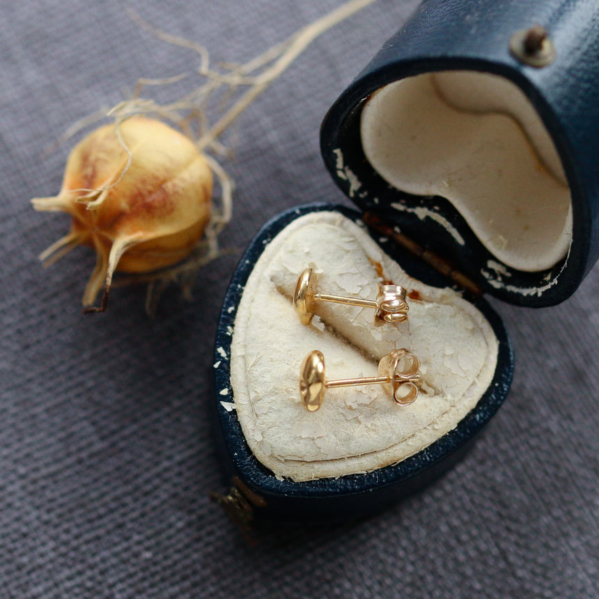 おとぼけスカルのピアス/イヤリング