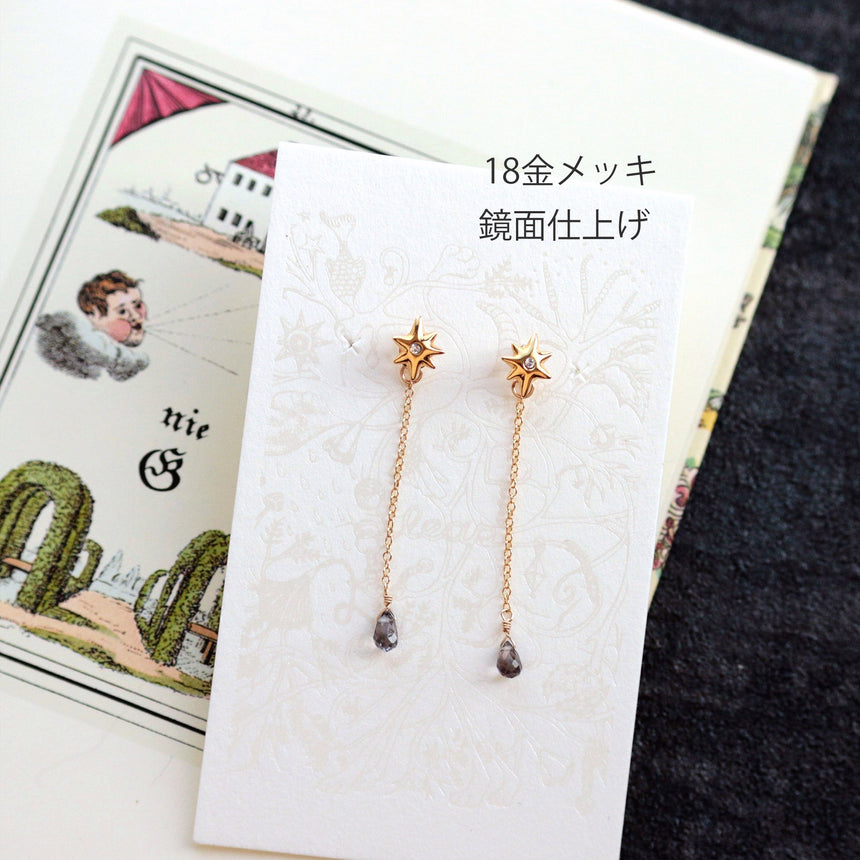 いちばん星のピアス/イヤリング