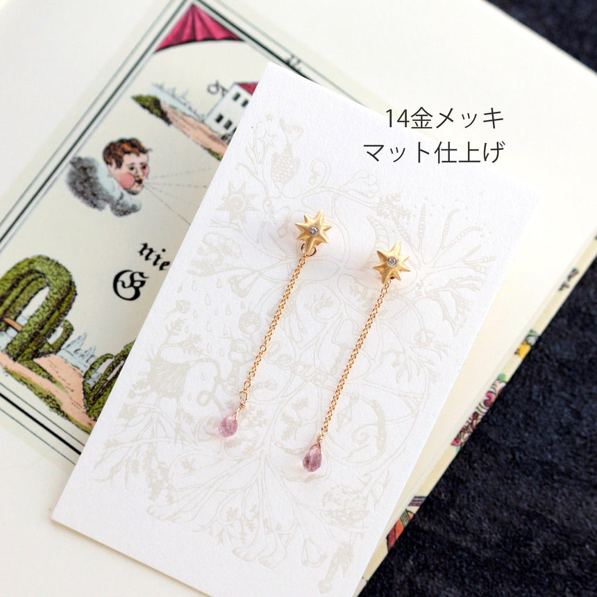 いちばん星のピアス/イヤリング
