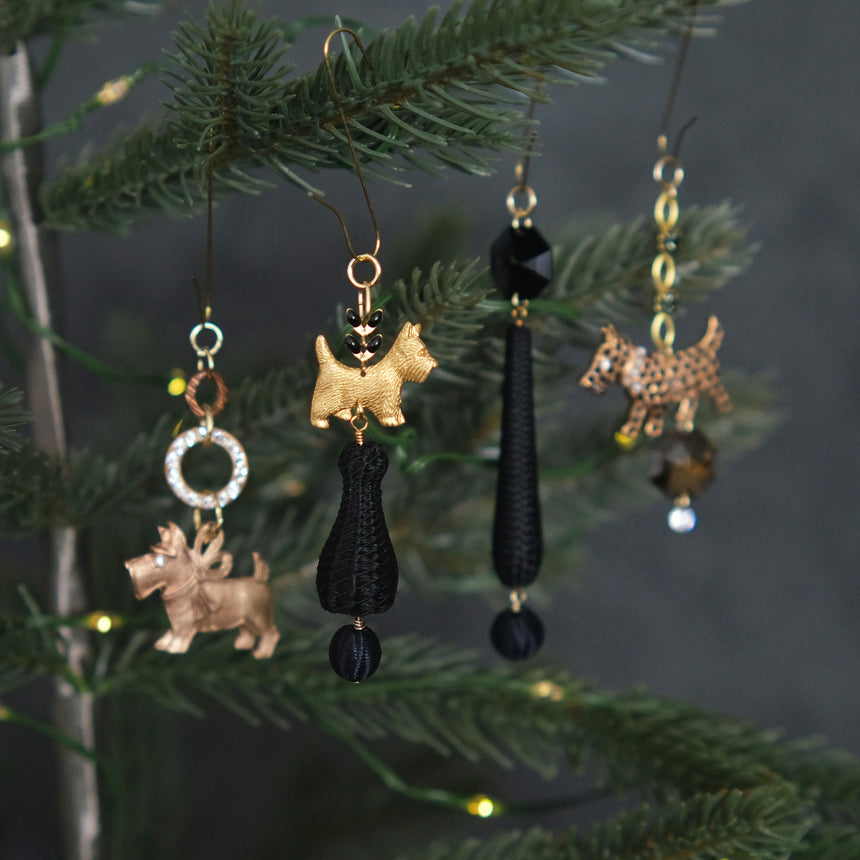 ヴィンテージ・クリスマスオーナメント：テリア