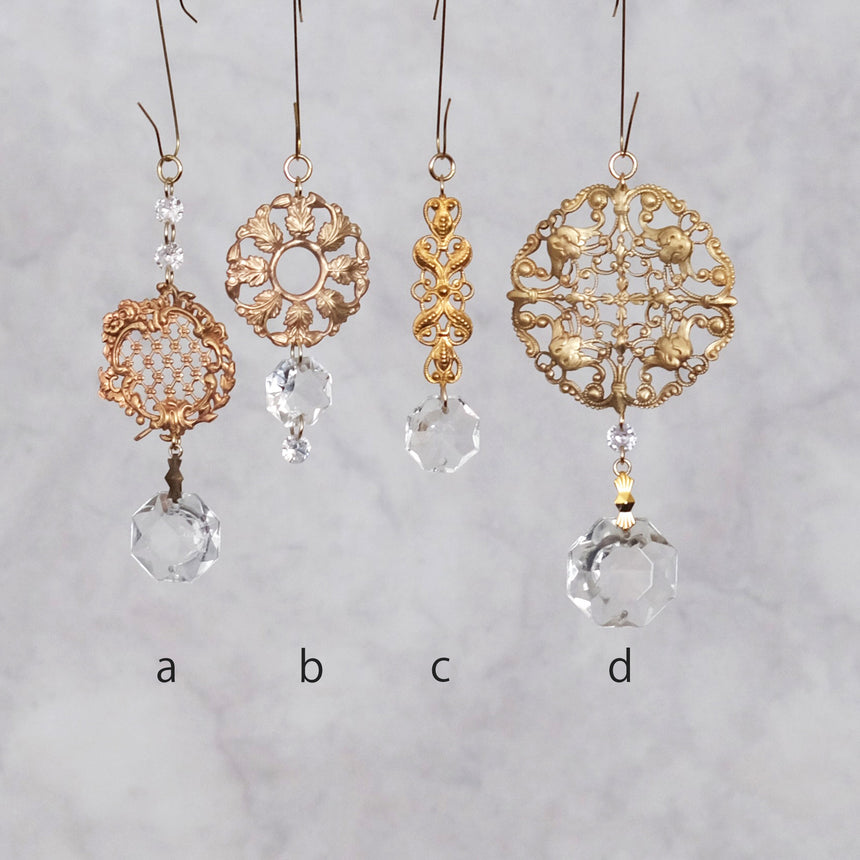 ヴィンテージ・クリスマスオーナメント：アンティーク・シャンデリア2