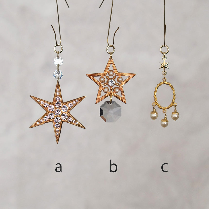 ヴィンテージ・クリスマスオーナメント：星