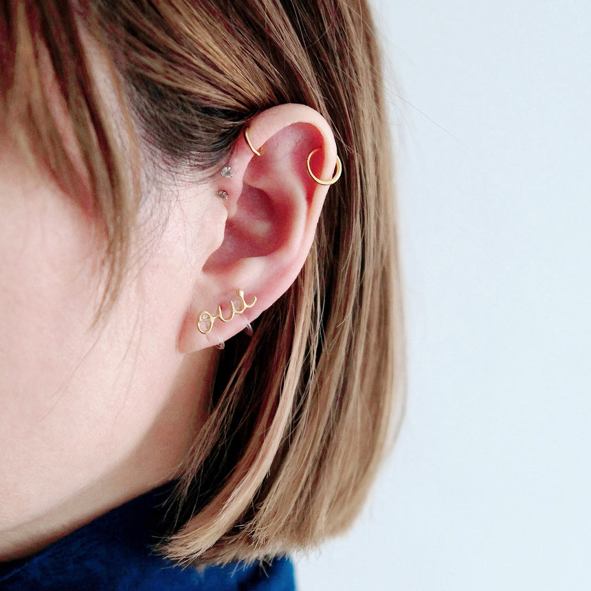 Oui ピアス／イヤリング